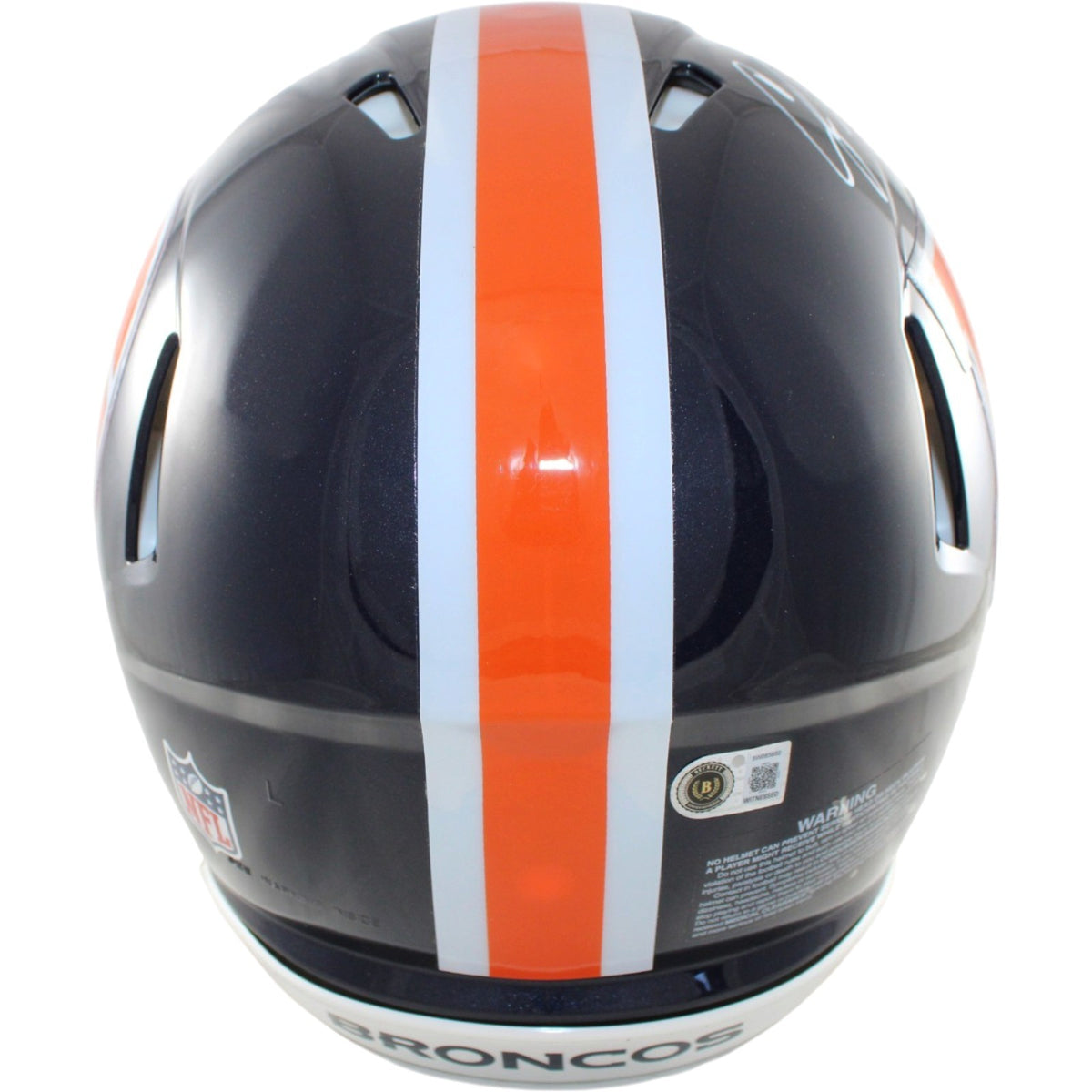 Champ Bailey Signed Denver Broncos 2025 Salute to Service Full Size Helmet