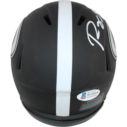 Roquan Smith Autographed Georgia Bulldogs Eclipse Speed Mini Helmet