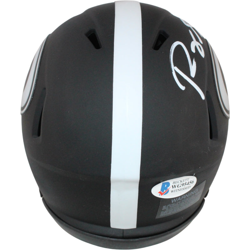 Roquan Smith Autographed Georgia Bulldogs Eclipse Speed Mini Helmet