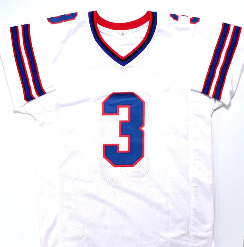 Damar Hamlin Signed Buffalo Bills Custom Jersey - White