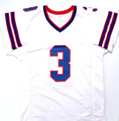Damar Hamlin Signed Buffalo Bills Custom Jersey - White