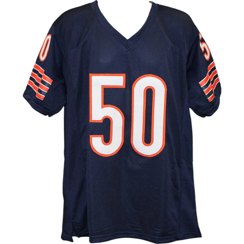 Mike Singletary Autographed Chicago Bears Navy Jersey