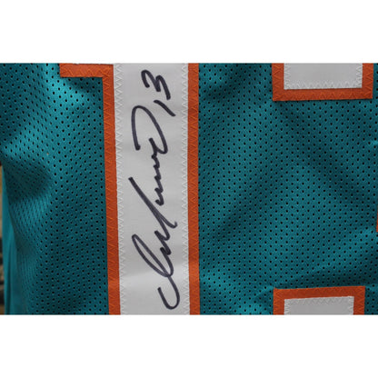 Dan Marino Signed Pro Style Teal Football Jersey