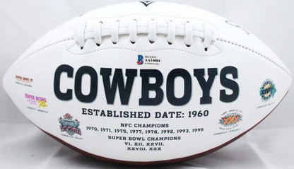 Jaylon Smith Signed Dallas Cowboys Logo Football - America's Team