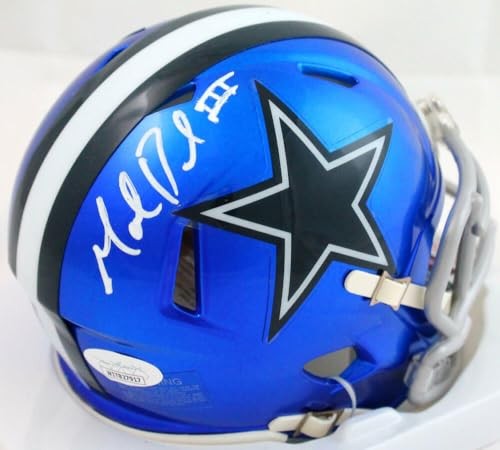 Marion Barber Signed Dallas Cowboys Flash Speed Mini Helmet