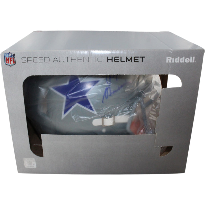 Roger Staubach Dallas Cowboys Autographed Full Size Authentic Throwback Helmet