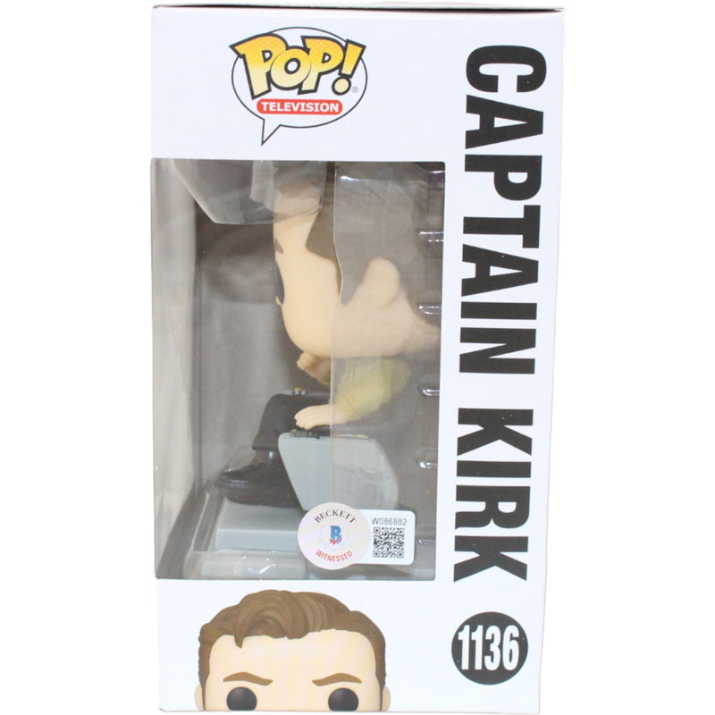 William Shatner Autographed Captain Kirk Star Trek Funko Pop! #1136