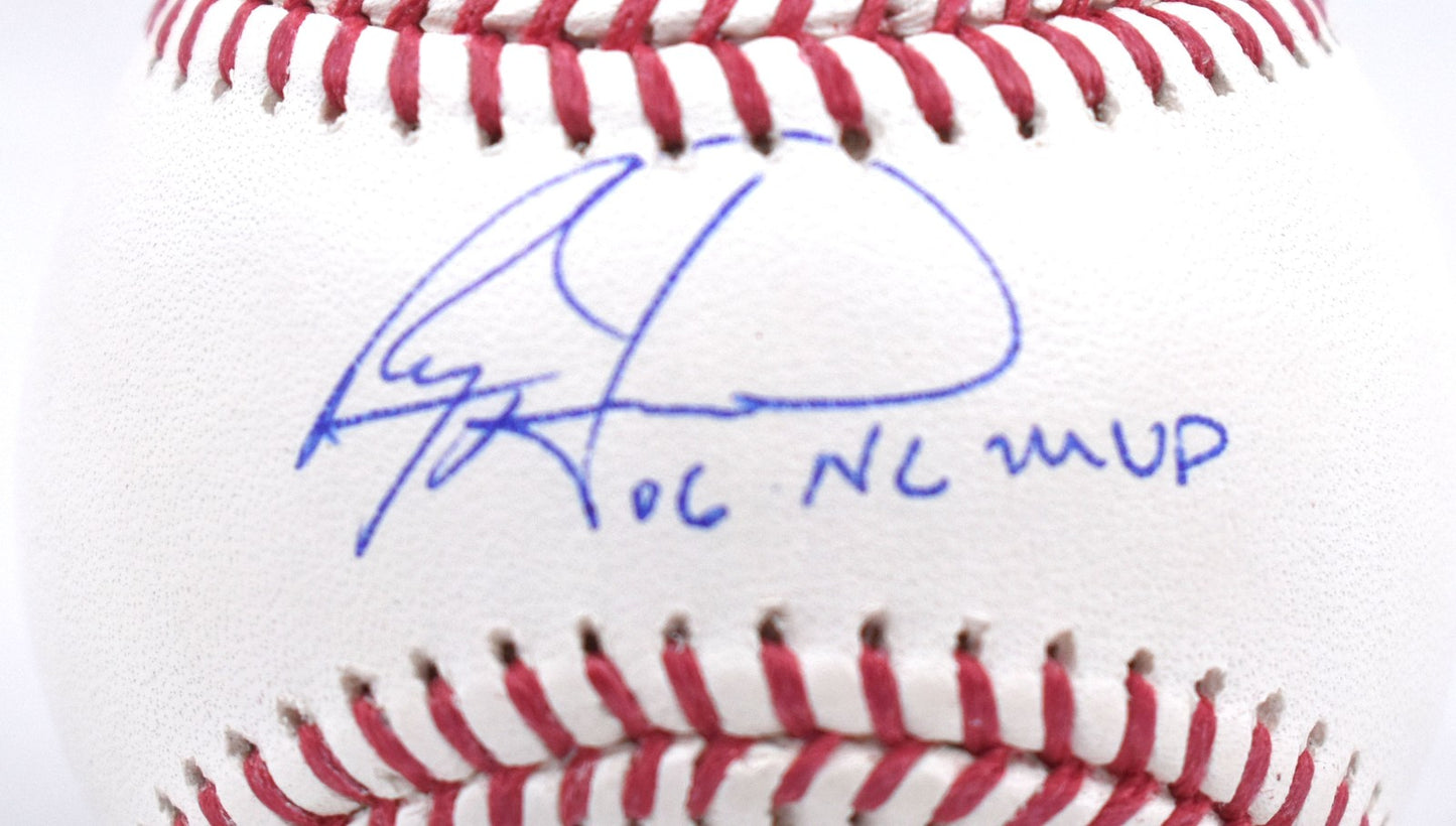 Ryan Howard Signed Rawlings Official Major League Baseball - 06 NL MVP
