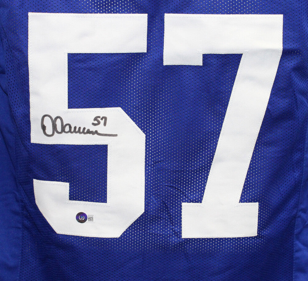 Dermontti Dawson Signed Kentucky Style Custom Football Jersey