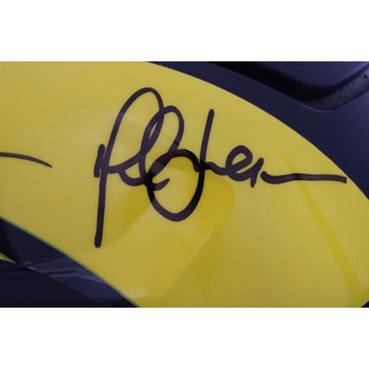 Kurt Warner, Torry Holt, Marshall Faulk & Isaac Bruce Signed Rams Helmet