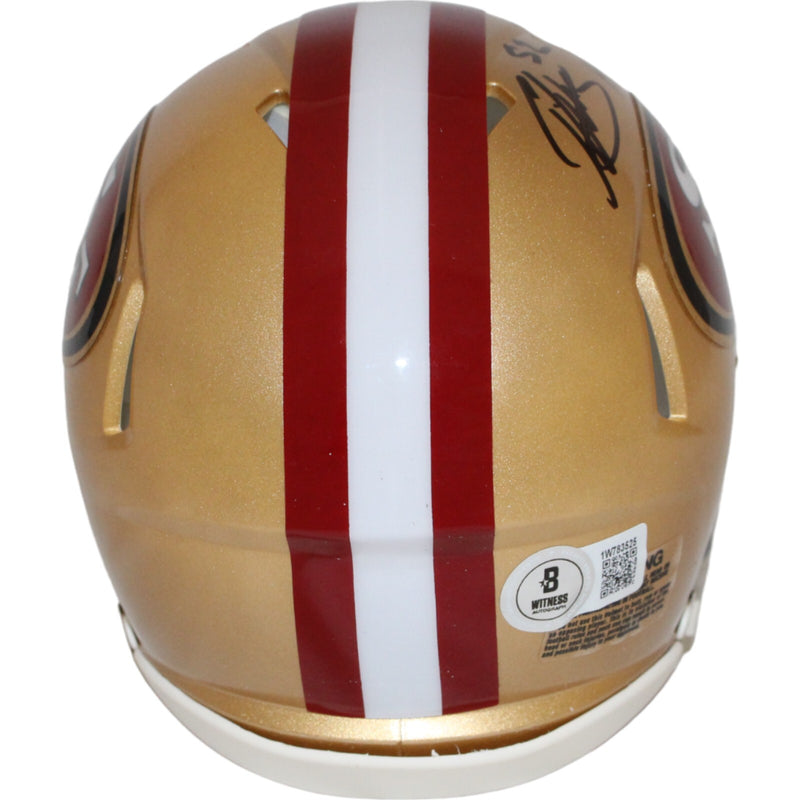 Patrick Willis San Francisco 49ers Signed Mini Helmet (HOF Inscription)