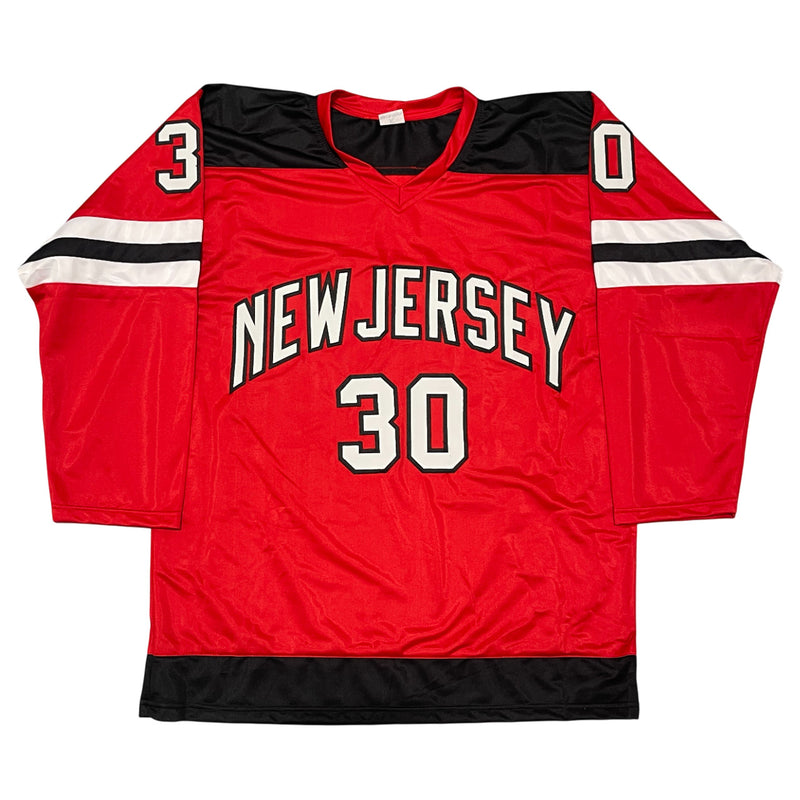 Martin Brodeur Autographed New Jersey Devils Custom Jersey (JSA COA)
