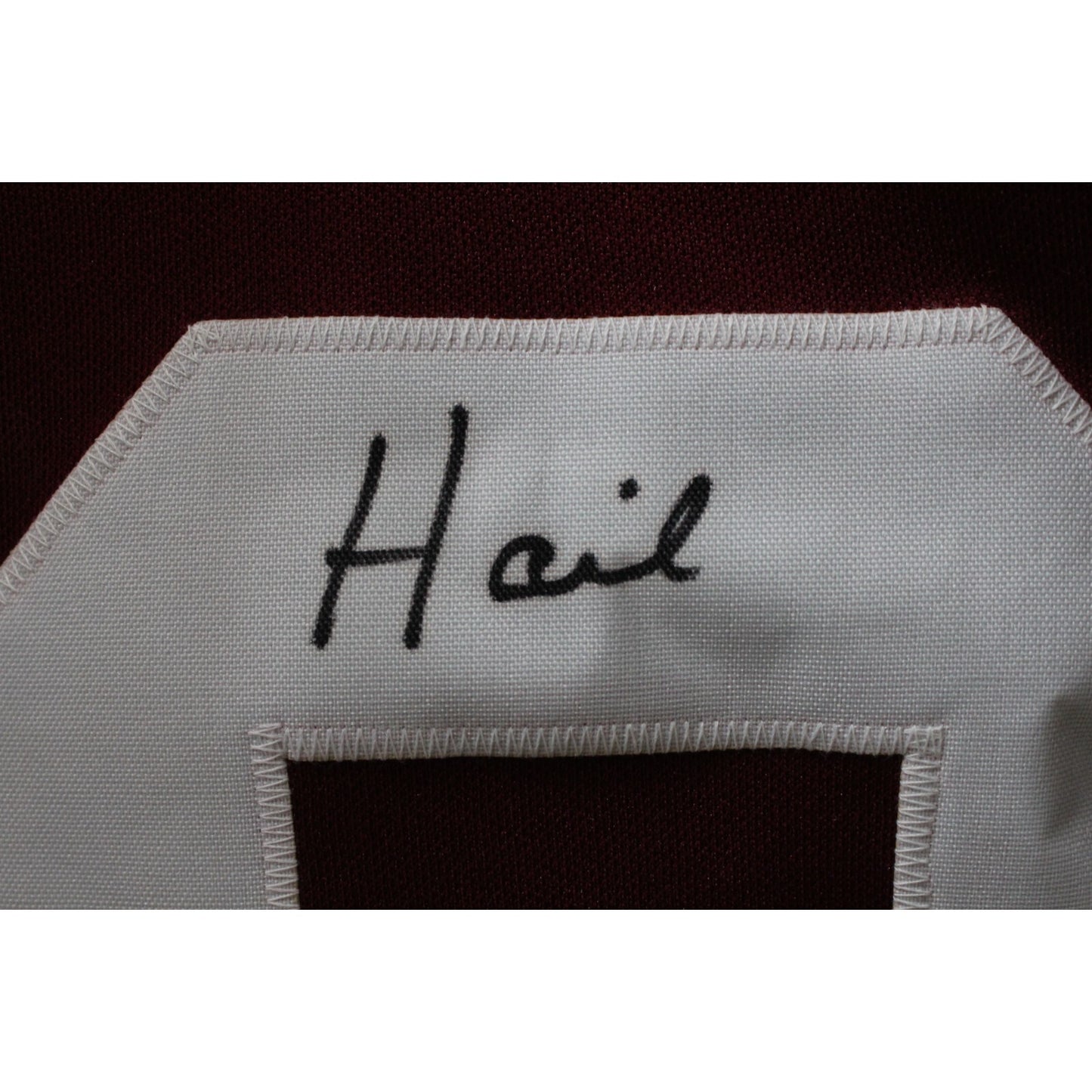 Dave Robinson Signed Custom Maroon Jersey with 3 Inscriptions (JSA)