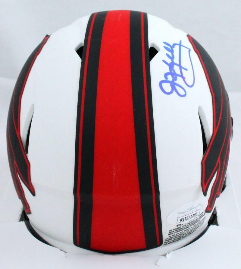 Jim Kelly Autographed Buffalo Bills Lunar Speed Mini Helmet