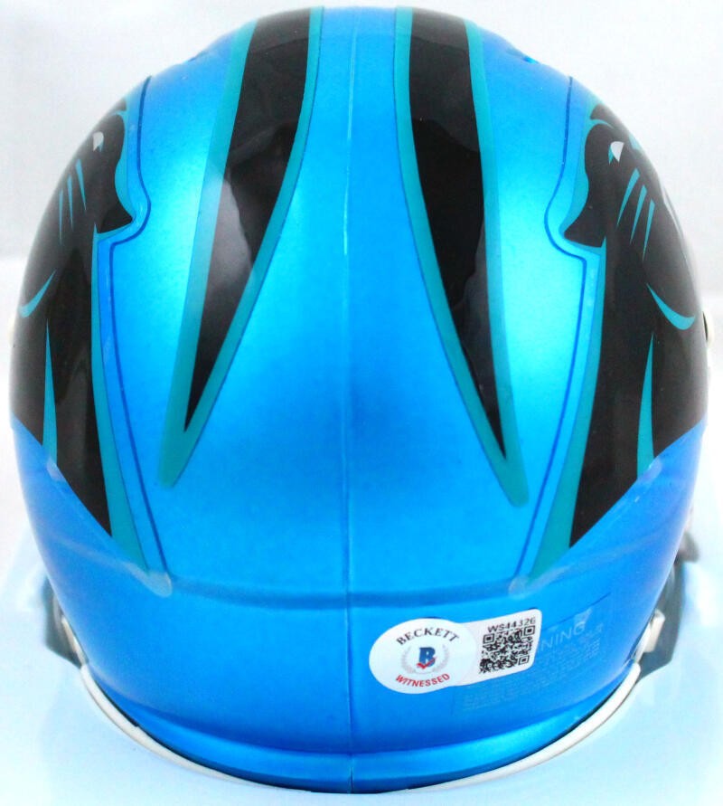 Luke Kuechly Signed Carolina Panthers Flash Speed Mini Helmet