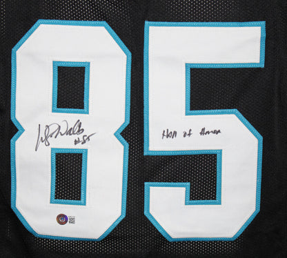 Wesley Walls Signed Carolina Panthers Pro Style Jersey BAS