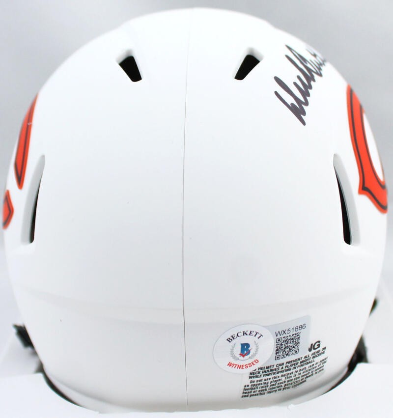 Dick Butkus Autographed Chicago Bears Lunar Speed Mini Helmet