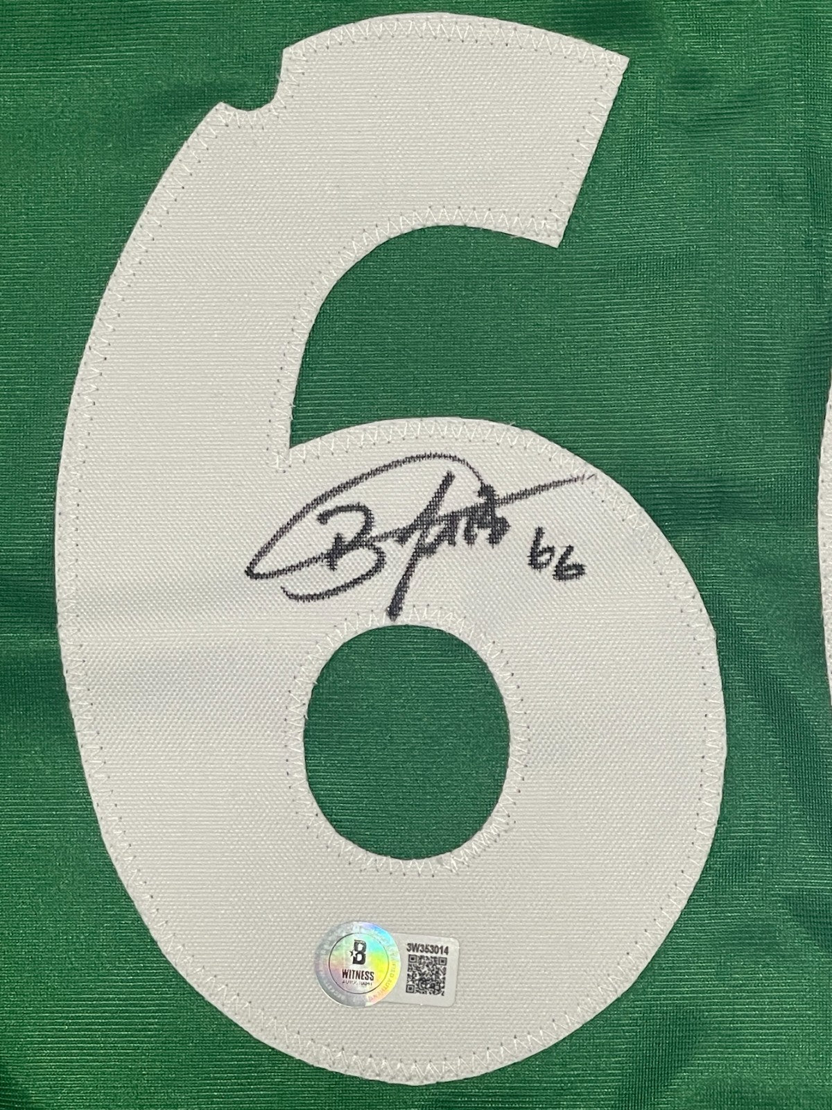 Brayan Bello Signed Boston Red Sox Custom Jersey #66 Beckett COA