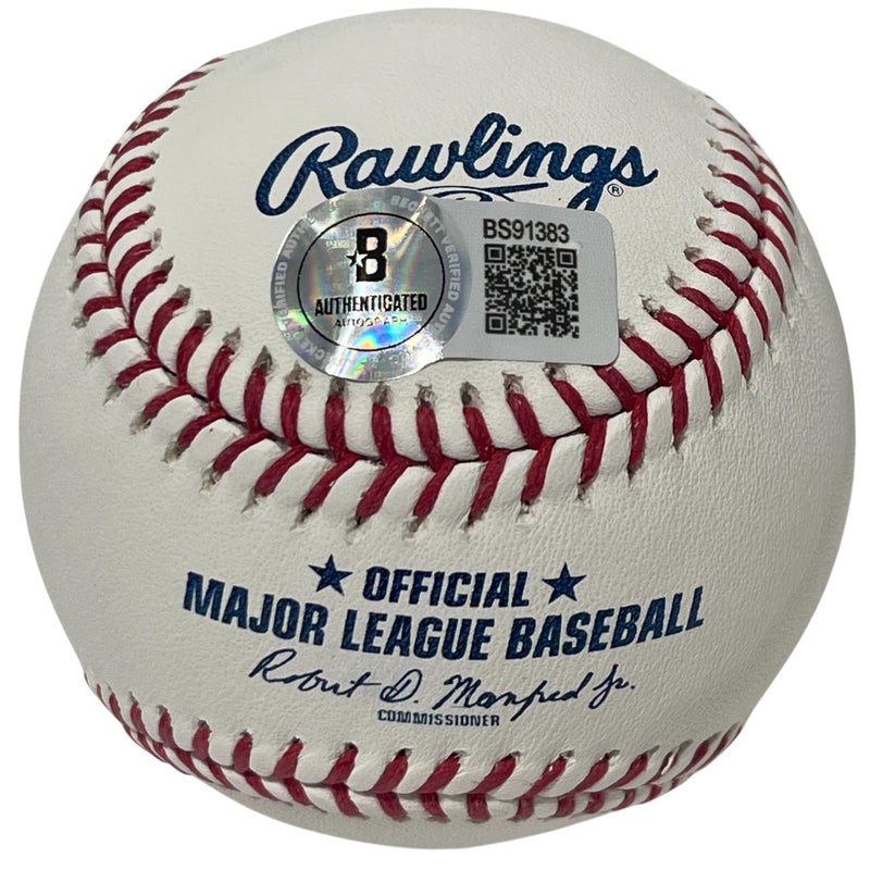 Jason Giambi Signed 2000 MVP Official Major League Baseball