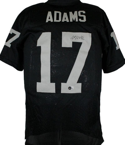 Davante Adams Signed Custom Black Football Jersey