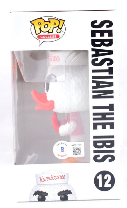 Andre Johnson Signed Miami Hurricanes Funko Pop Figurine