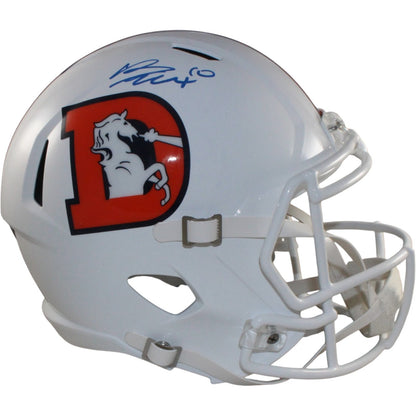Bo Nix Signed Denver Broncos 2023 Alternate Full Size Helmet