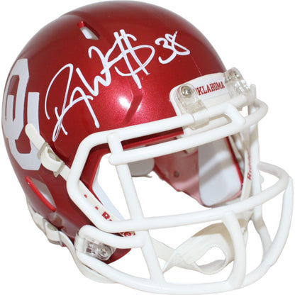 Roy Williams Oklahoma Sooners Autographed Mini Helmet (Beckett BAS)