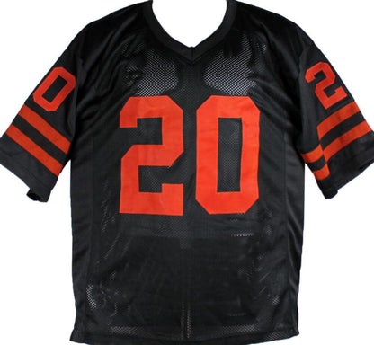 Earl Campbell Signed Black Custom College Style Jersey