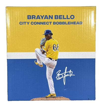 Brayan Bello Signed Boston Red Sox City Connect SGA Bobblehead (Beckett COA)