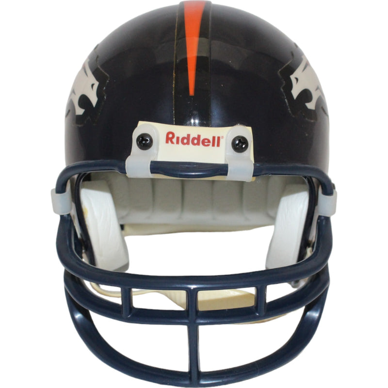 Neil Smith Signed Denver Broncos VSR4 Replica Mini Helmet