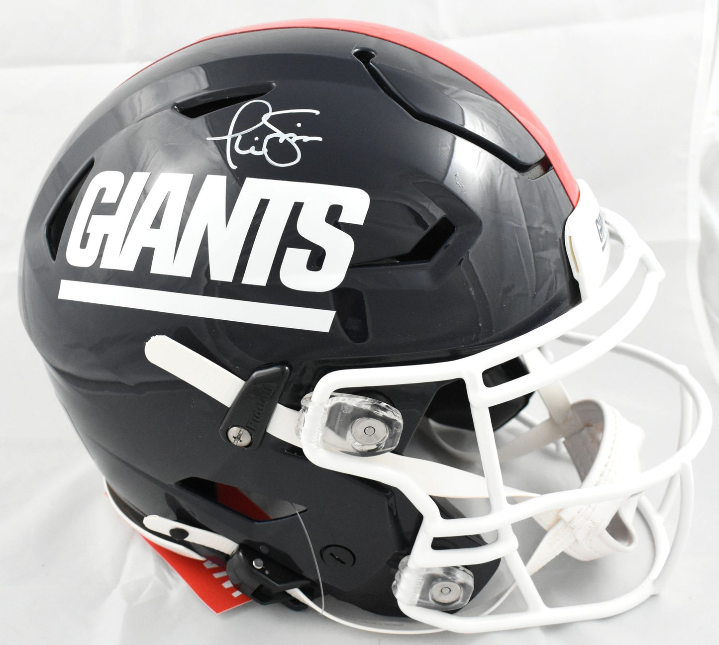 Phil Simms Signed New York Giants Throwback Speedflex Authentic Helmet