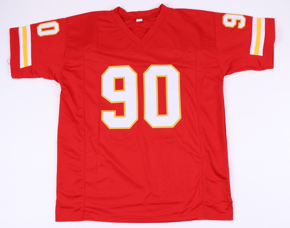Neil Smith Autographed Kansas City Chiefs Custom Jersey