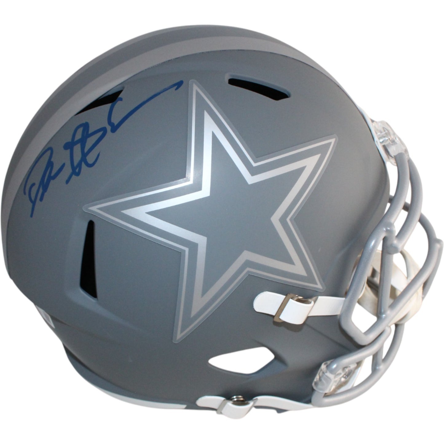 Deion Sanders Dallas Cowboys Autographed Full Size Slate Replica Helmet