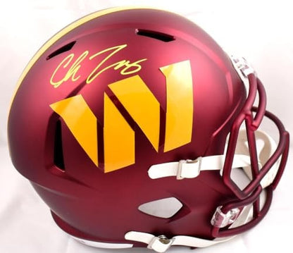 Chase Young Autographed Washington Commanders Full Size Speed Helmet