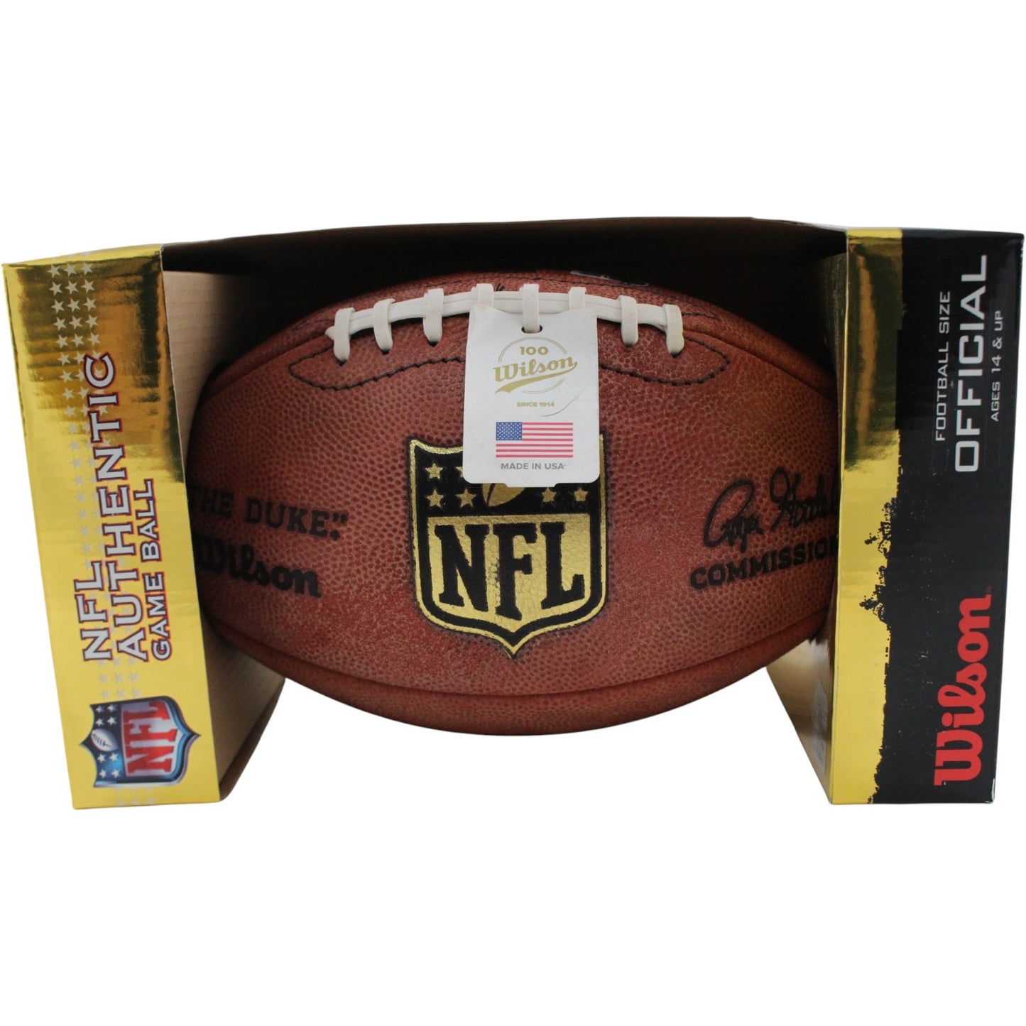 Joe Montana Signed San Francisco 49ers NFL Wilson Full-Size Football