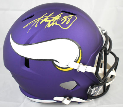 Adrian Peterson Signed Minnesota Vikings Full Size Speed Helmet