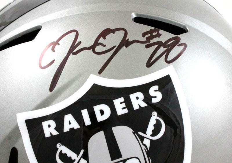 Josh Jacobs Signed Las Vegas Raiders Full Size Flash Speed Helmet