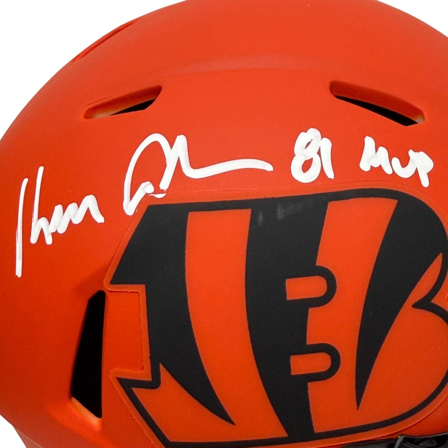 Ken Anderson Signed Cincinnati Bengals Rave Mini Helmet (81 MVP)