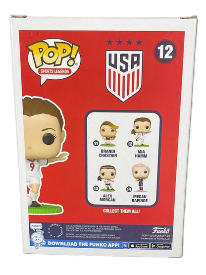 Mia Hamm Signed USA Soccer Funko Pop #12 (Beckett COA)