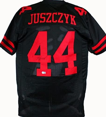 Kyle Juszczyk Signed San Francisco 49ers Black Custom Jersey