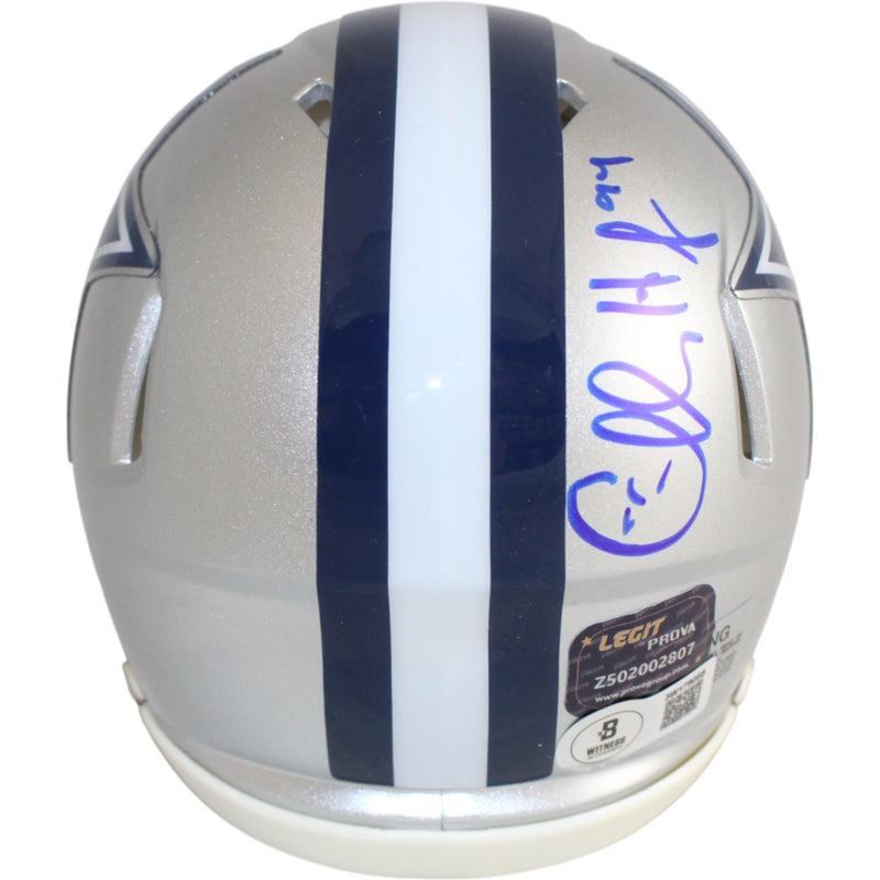 Charles Haley Autographed Dallas Cowboys Mini Helmet Beckett