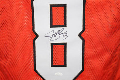 Jeff Blake Signed Cincinnati Bengals Style Custom Football Jersey