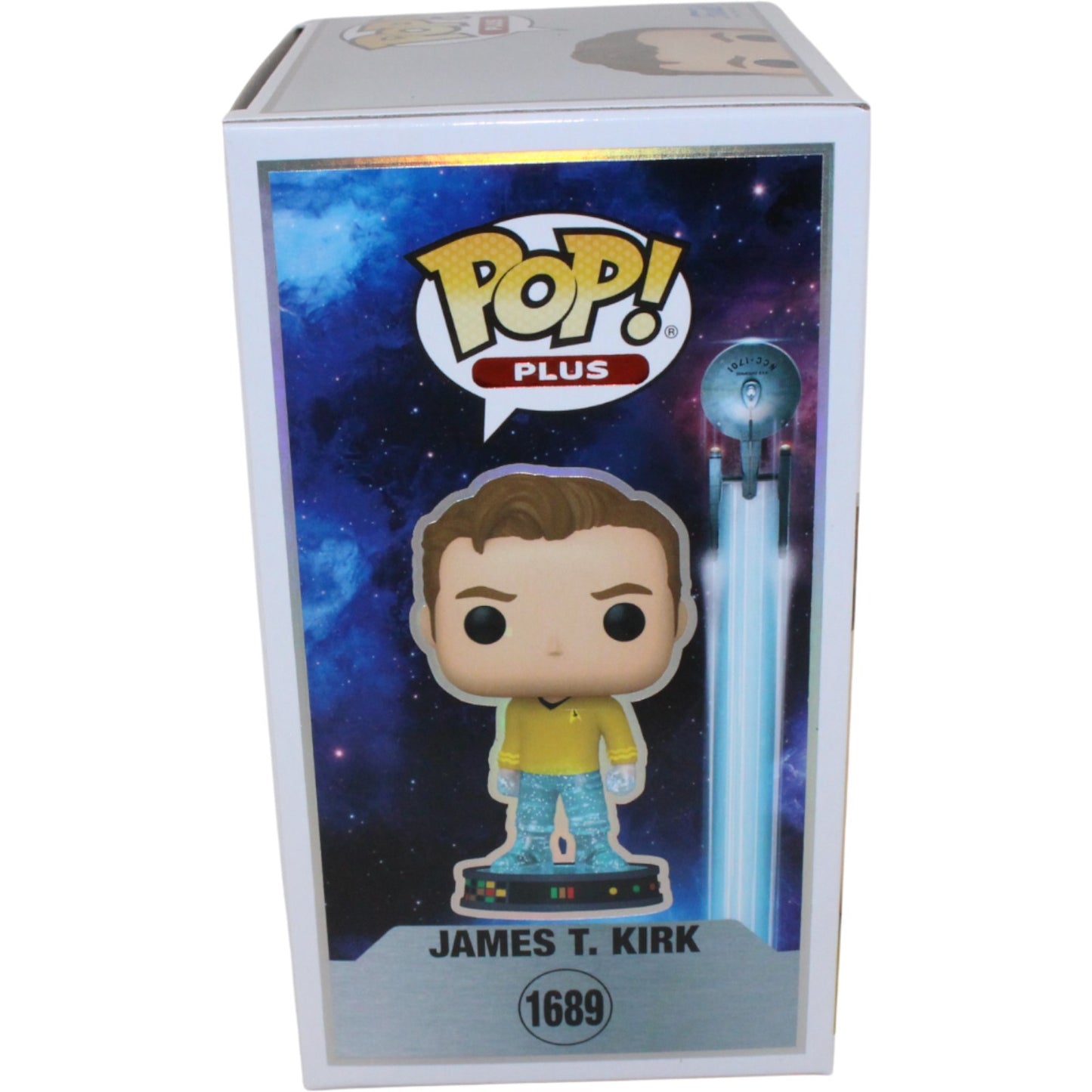 William Shatner Signed Star Trek Captain Kirk Glitter Funko Pop! #1689