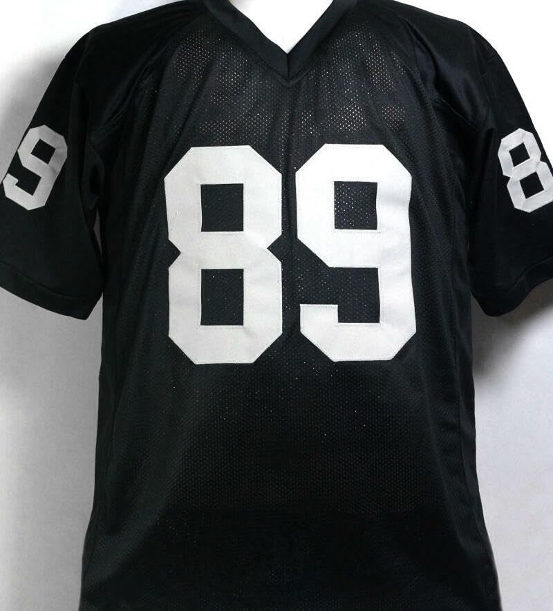 Bryan Edwards Signed Black Custom Jersey