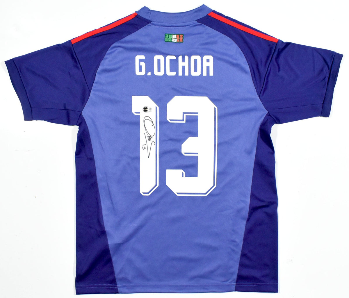 Guillermo Ochoa Autographed Mexico Home Soccer Jersey