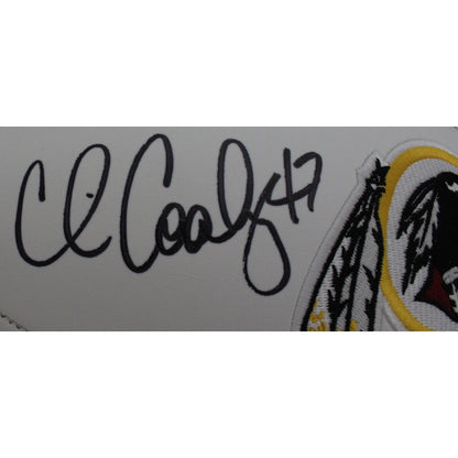 Chris Cooley Autographed Washington Redskins Logo Football (HTTR)