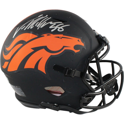 Von Miller Signed Denver Broncos Full Size Authentic Eclipse Helmet
