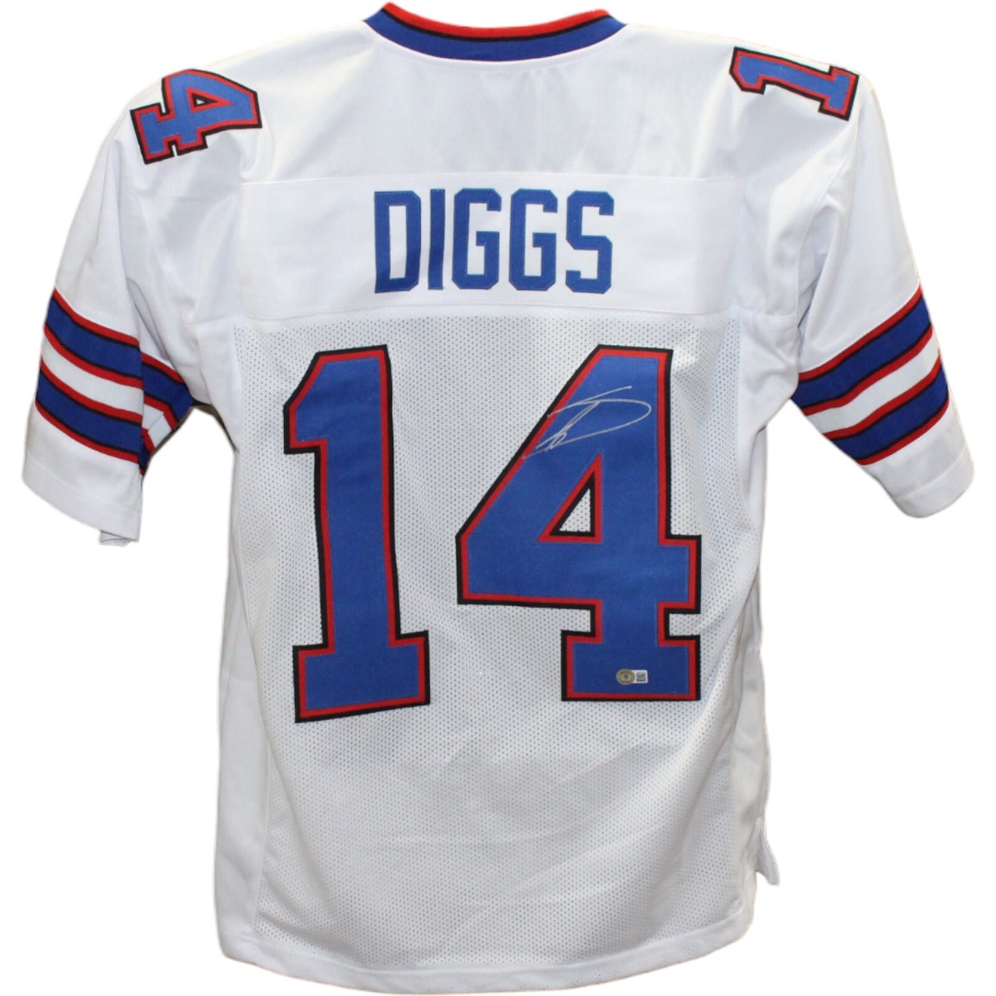 Stefon Diggs Autographed Buffalo Bills White Pro Style Jersey