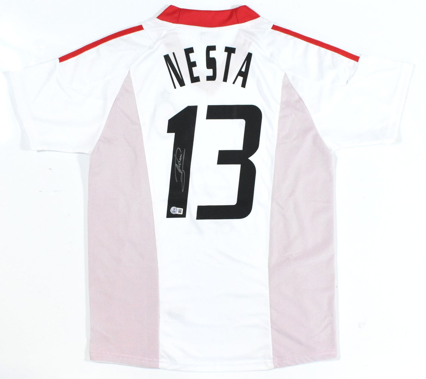 Alessandro Nesta Autographed AC Milan Away Jersey