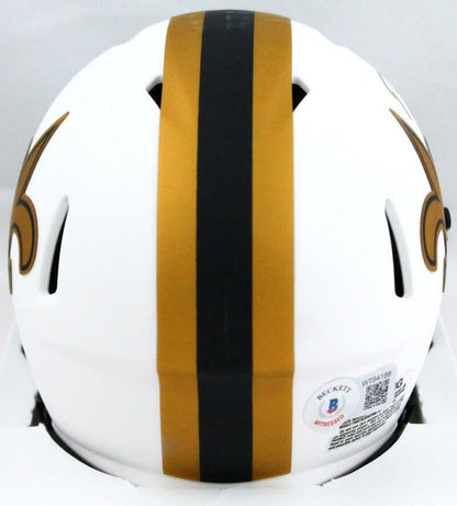 Darren Sproles Signed New Orleans Saints Lunar Speed Mini Helmet